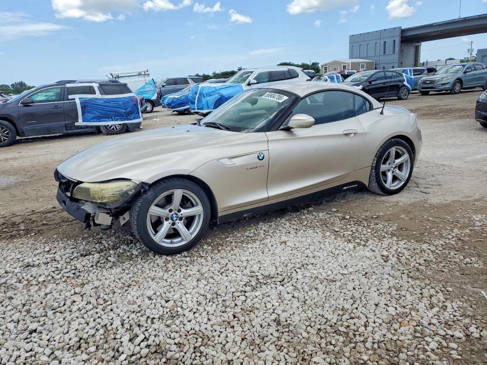 2009 BMW Z4 VIN WBALM535X9E161149 COPART salvage auction — FRONT END, FL - DEALER ONLY CLEAN TITLE (P), sold $4,000 on 2026-07-13 (photo 1)