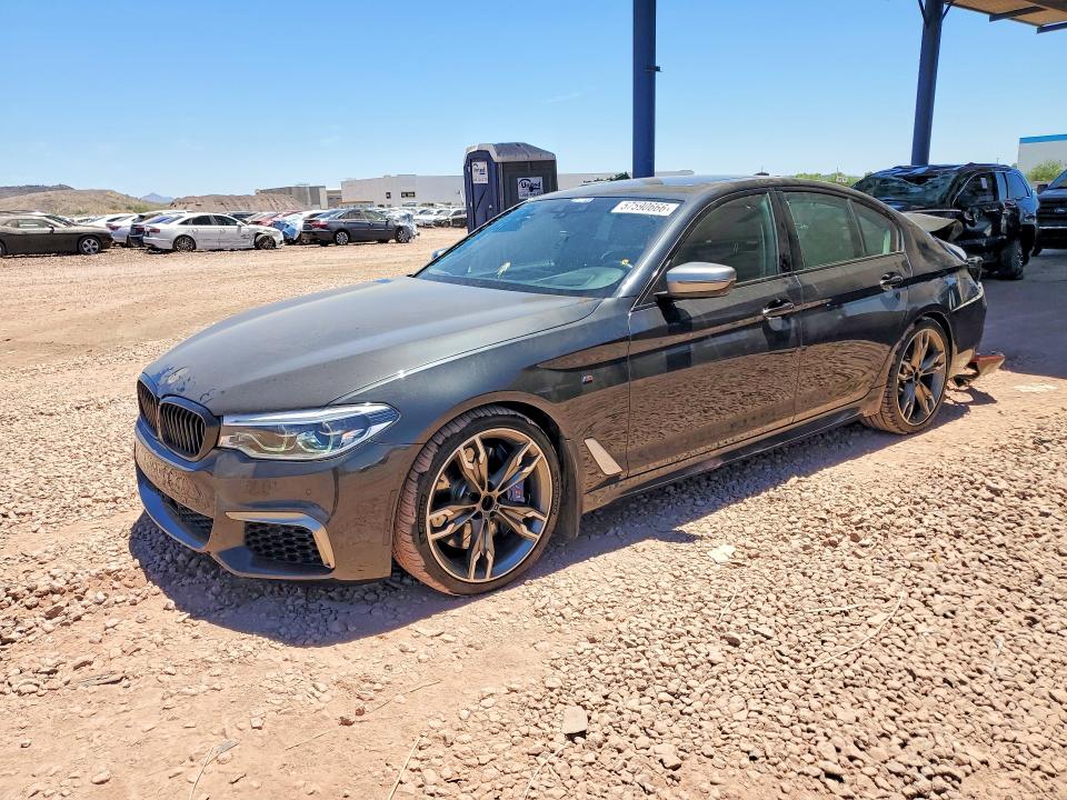 2020 BMW VIN WBAJS7C01LBN96244 COPART salvage auction — REAR END, Az - Cert Of Title - Salvage, sold $13,000 on 2026-07-09 (photo 1)