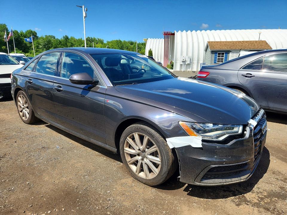 2015 Audi A6 VIN WAUHGAFC8FN009799 COPART salvage auction — FRONT END, Ct - Cert Of Title-Salvage, sold $2,700 on 2026-07-16 (photo 4)