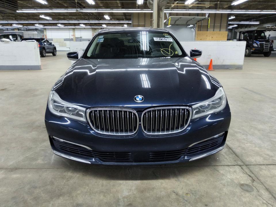 2016 BMW 7 series VIN WBA7F2C53GG418261 COPART salvage auction — HAIL, Il - Certificate Of Title, sold $3,650 on 2026-07-28 (photo 5)