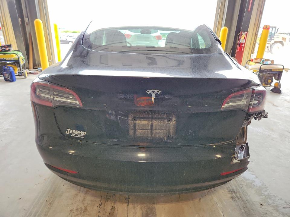 2022 Tesla Model 3 VIN 5YJ3E1EA8NF191326 COPART salvage auction — REAR END, Ne - Cert Of Title-Salvage, sold $825 on 2026-07-21 (photo 6)