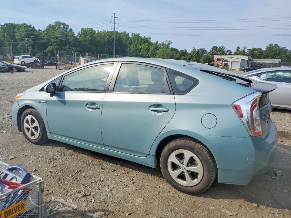 2012 Toyota Prius VIN JTDKN3DU6C5468427 COPART salvage auction — FRONT END, Md - Cert Of Salvage < 75% Damage, sold $2,700 on 2026-07-02 (photo 2)