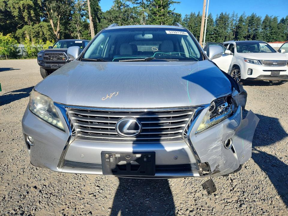2013 Lexus Rx 350 VIN JTJBK1BA8D2023628 COPART salvage auction — FRONT END, Wa - Bill Of Sale, sold $3,700 on 2026-07-04 (photo 5)