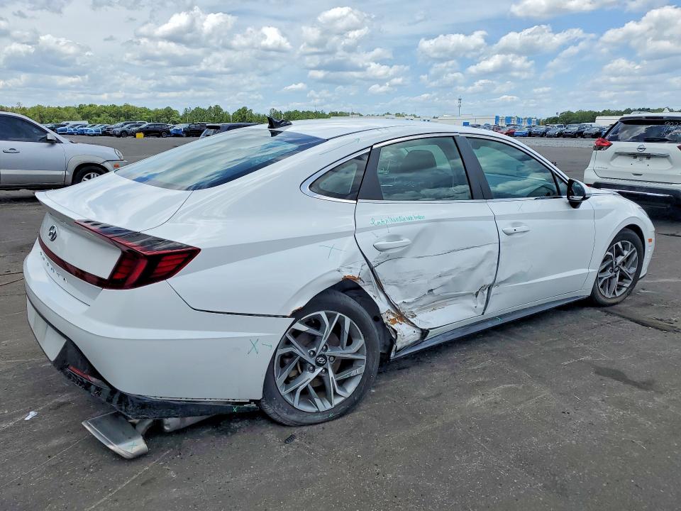 2023 Hyundai Sonata VIN KMHL64JAXPA294470 COPART salvage auction — SIDE, Sc - Cert Of Title-Salvage, sold $200 on 2026-07-29 (photo 3)