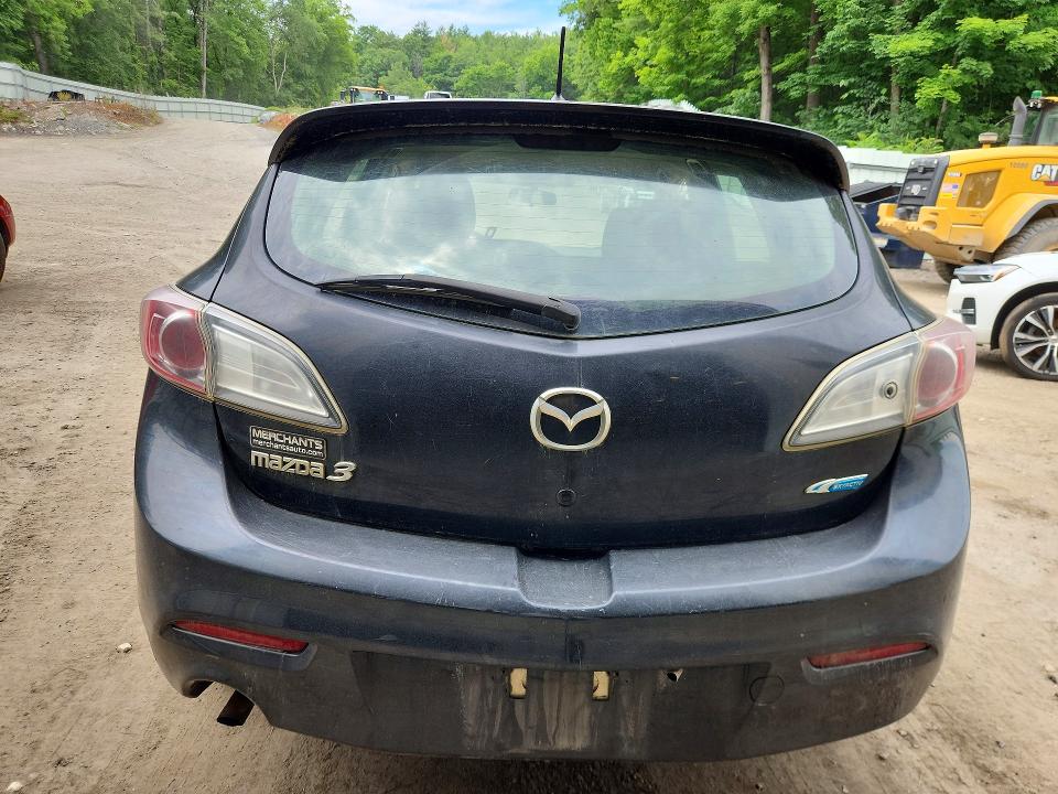 2013 Mazda 3 VIN JM1BL1LP8D1787620 COPART salvage auction — MINOR DENT/SCRATCHES, Vt - Certificate Of Title, sold $275 on 2026-07-27 (photo 6)
