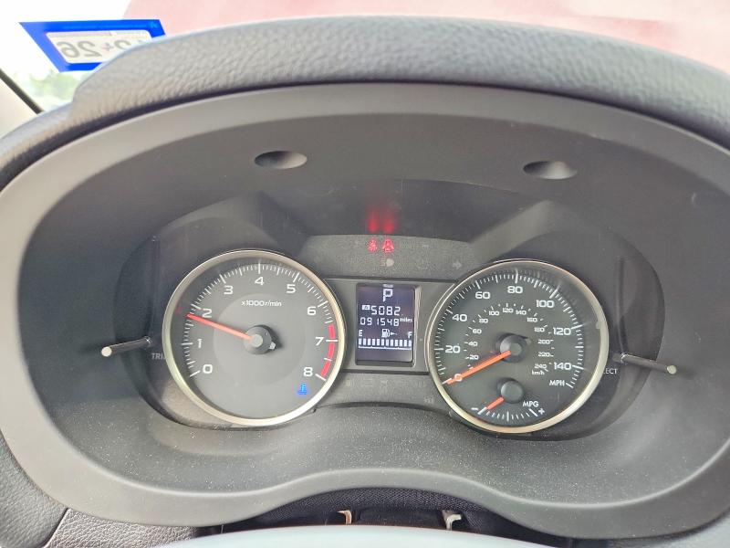 2016 Subaru Impreza VIN JF1GJAF67GH013732 COPART salvage auction — FRONT END, Tx - Salvage Vehicle Title, sold $70 on 2026-07-23 (photo 9)