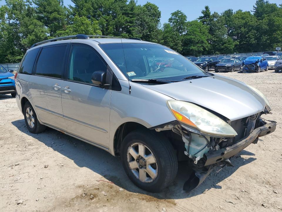 2006 Toyota Sienna VIN 5TDZA23C56S447743 COPART salvage auction — FRONT END, Ma - Cert Of Title-Parts Only Salva, sold $925 on 2026-07-20 (photo 4)