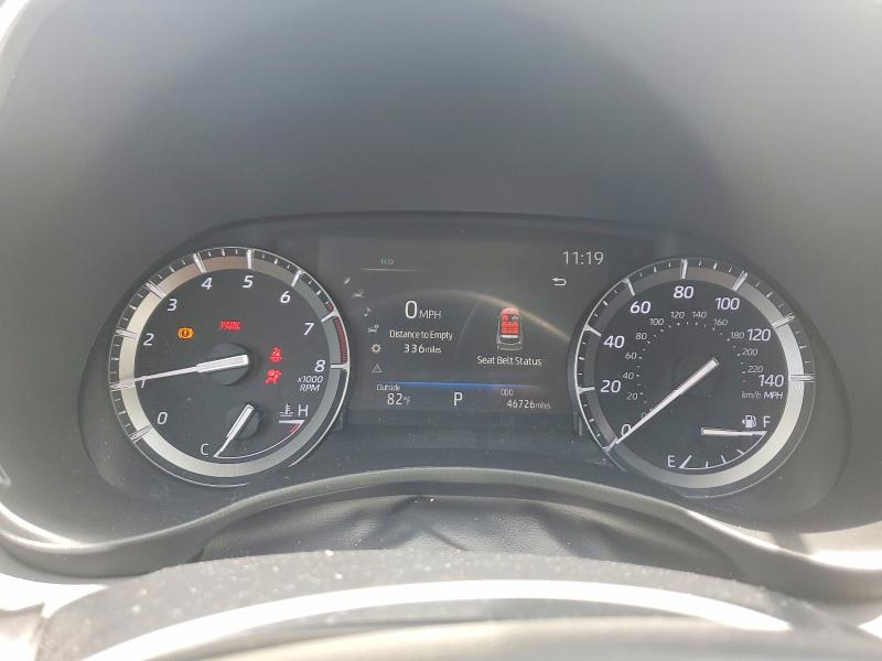 2020 Toyota Highlander VIN 5TDHZRBH5LS016082 COPART salvage auction — REAR END, Va - Cert Of Title - Salvage, sold $14,000 on 2026-07-15 (photo 9)