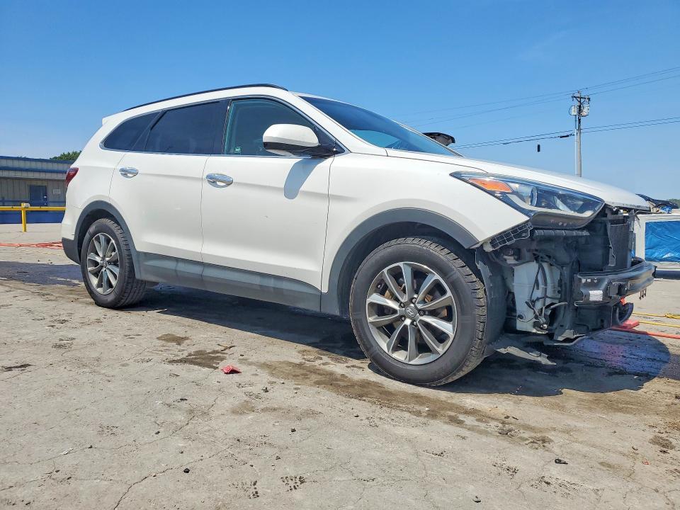 2017 Hyundai VIN KM8SM4HF5HU232414 COPART salvage auction — FRONT END, Tn - Salvage Certificate, sold $1,600 on 2026-07-27 (photo 4)