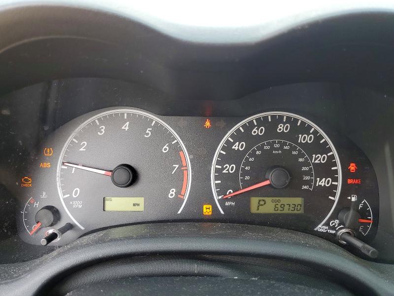 2013 Toyota Corolla VIN 5YFBU4EE3DP106608 COPART salvage auction — FRONT END, Ca - Salvage Certificate, sold $2,700 on 2026-07-31 (photo 9)