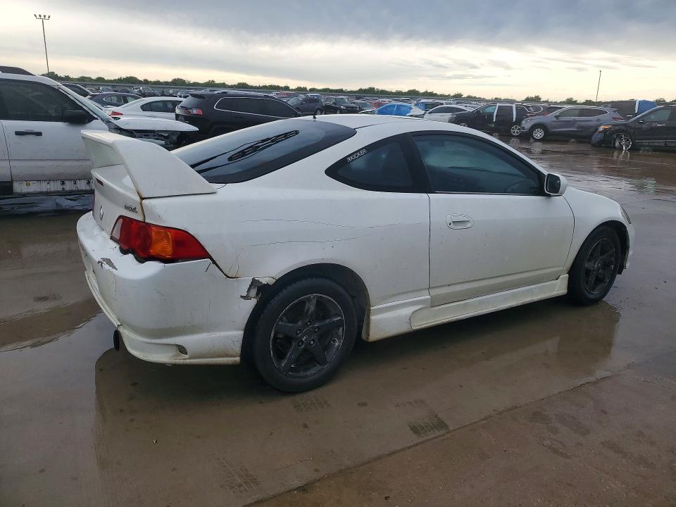 2004 Acura Rsx VIN JH4DC548X4S005740 COPART salvage auction — MECHANICAL, Tx - Cert Of Title-Rebuilt Salvage, sold $325 on 2026-07-02 (photo 3)