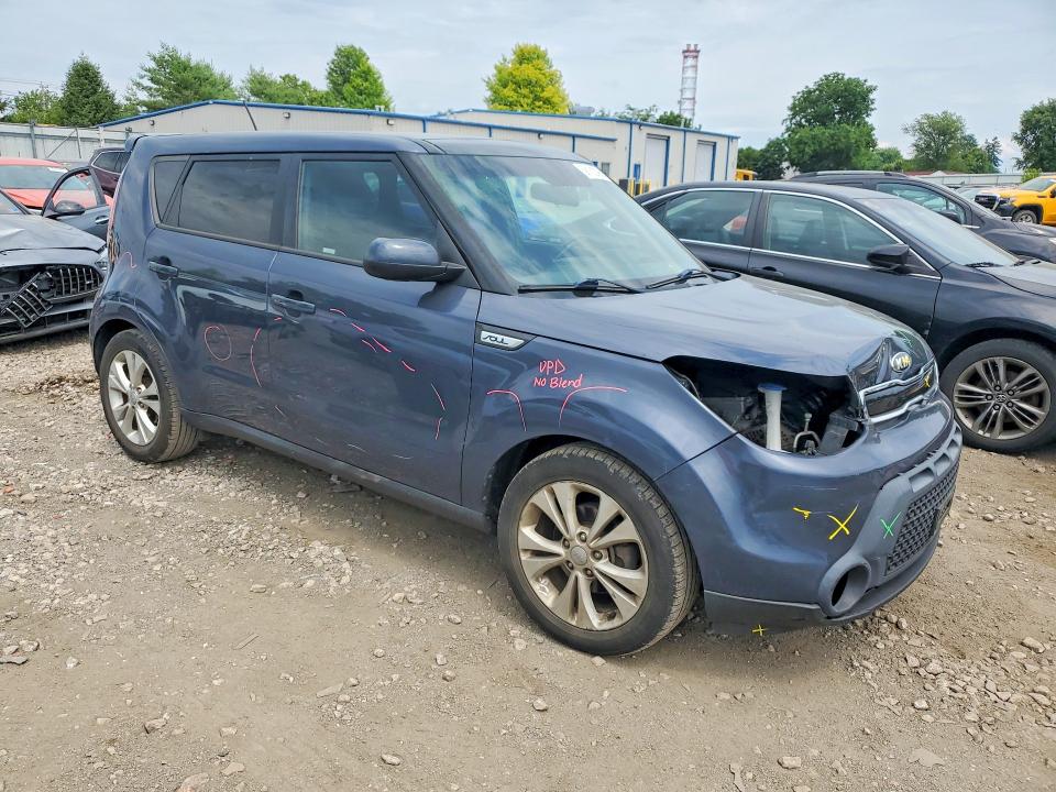 2015 Kia VIN KNDJP3A52F7201751 COPART salvage auction — FRONT END, Md - Cert Of Salvage < 75% Damage, sold $1,100 on 2026-07-06 (photo 4)