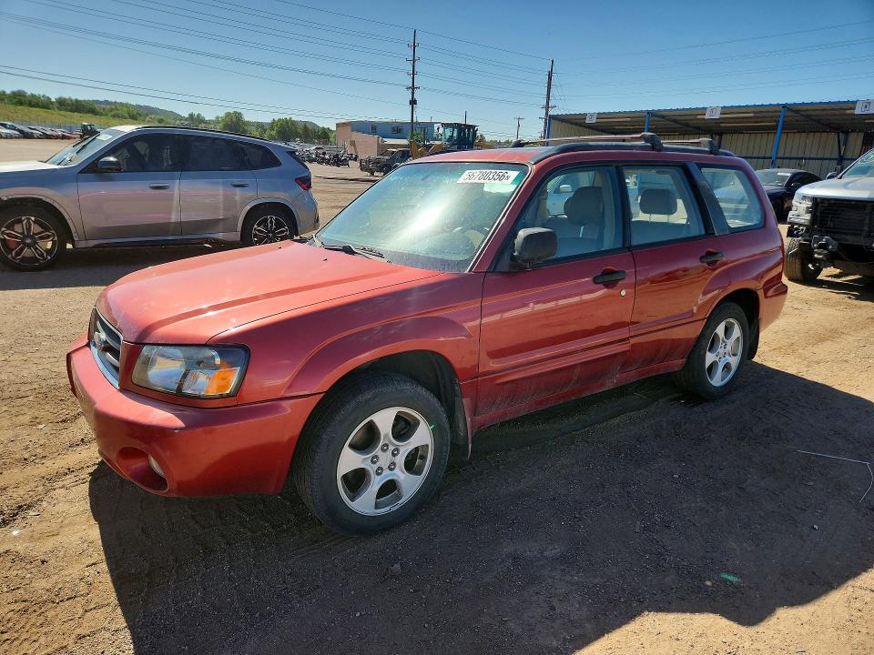 2003 Subaru Forester VIN JF1SG65623H765808 COPART salvage auction — UNDERCARRIAGE, Co - Dis/Dlr/Exp Only Clean Title, sold $275 on 2026-07-13 (photo 1)