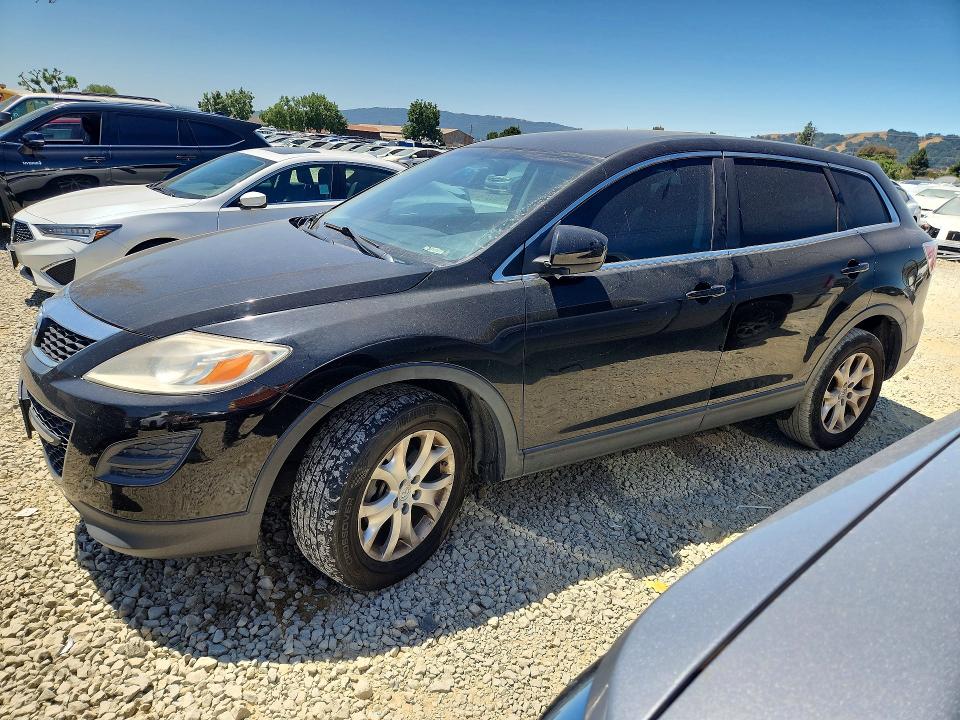 2011 Mazda Cx-9 VIN JM3TB2CV9B0331101 COPART salvage auction — FRONT END, Ca - Salvage Certificate, sold $750 on 2026-07-07 (photo 1)