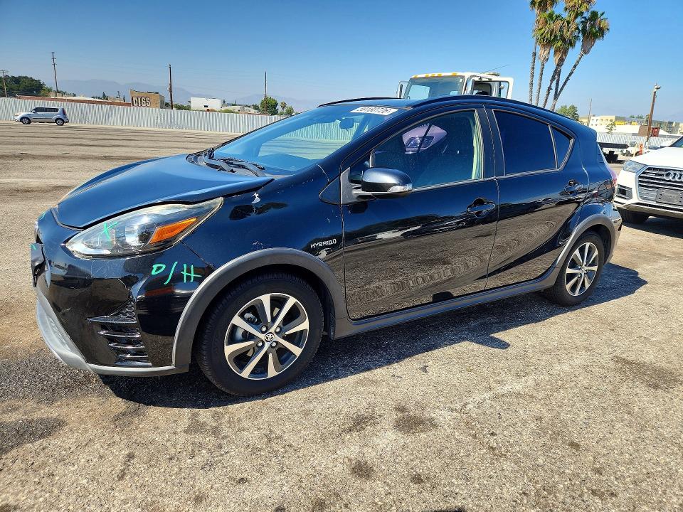 2018 Toyota Prius VIN JTDKDTB34J1611182 COPART salvage auction — FRONT END, Ca - Salvage Certificate, sold $5,100 on 2026-07-02 (photo 1)