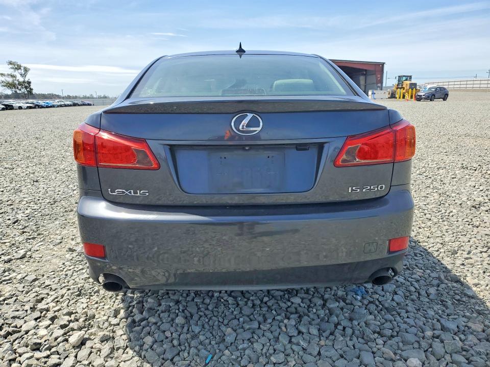 2009 Lexus Is VIN JTHBK262395104245 COPART salvage auction — FRONT END, Ca - Salvage Certificate, sold $1,550 on 2026-07-20 (photo 6)