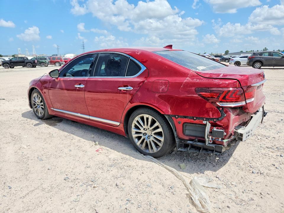 2014 Lexus Ls VIN JTHBL5EFXE5125462 COPART salvage auction — REAR END, Tx - Salvage Vehicle Title, sold $5,000 on 2026-07-10 (photo 2)