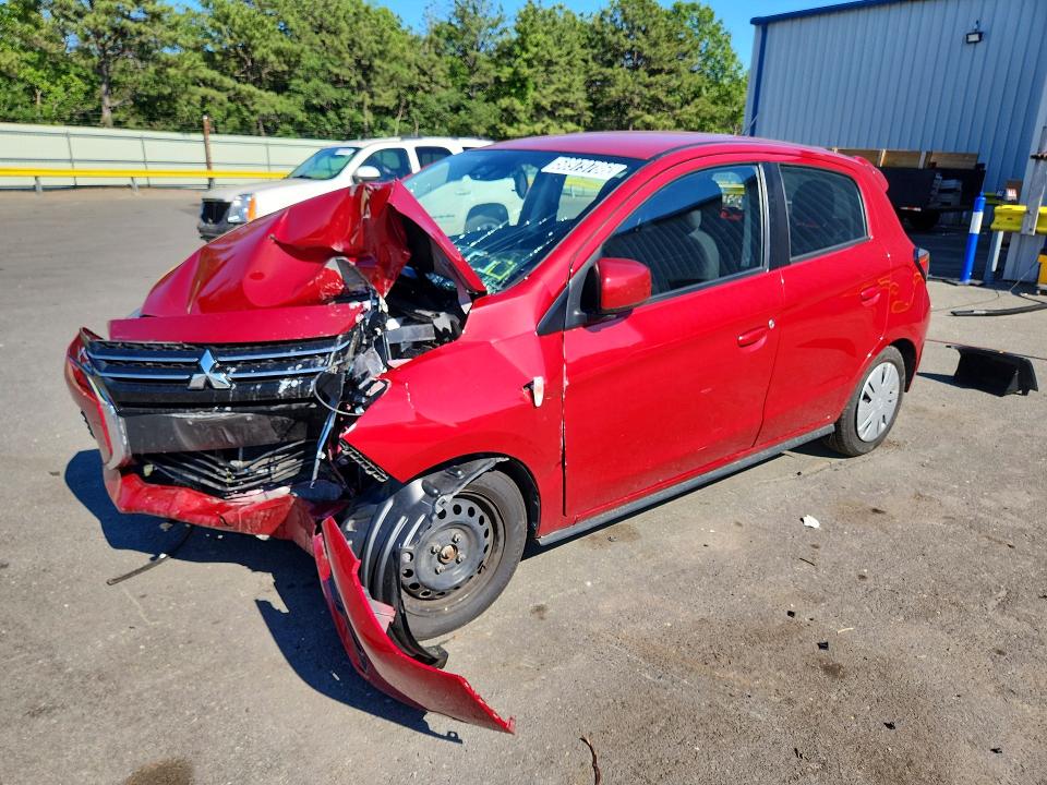 2024 Mitsubishi Mirage VIN ML32AUHJXRH034040 COPART salvage auction — FRONT END, FL - CERTIFICATE OF DESTRUCTION, sold $475 on 2026-07-20 (photo 1)