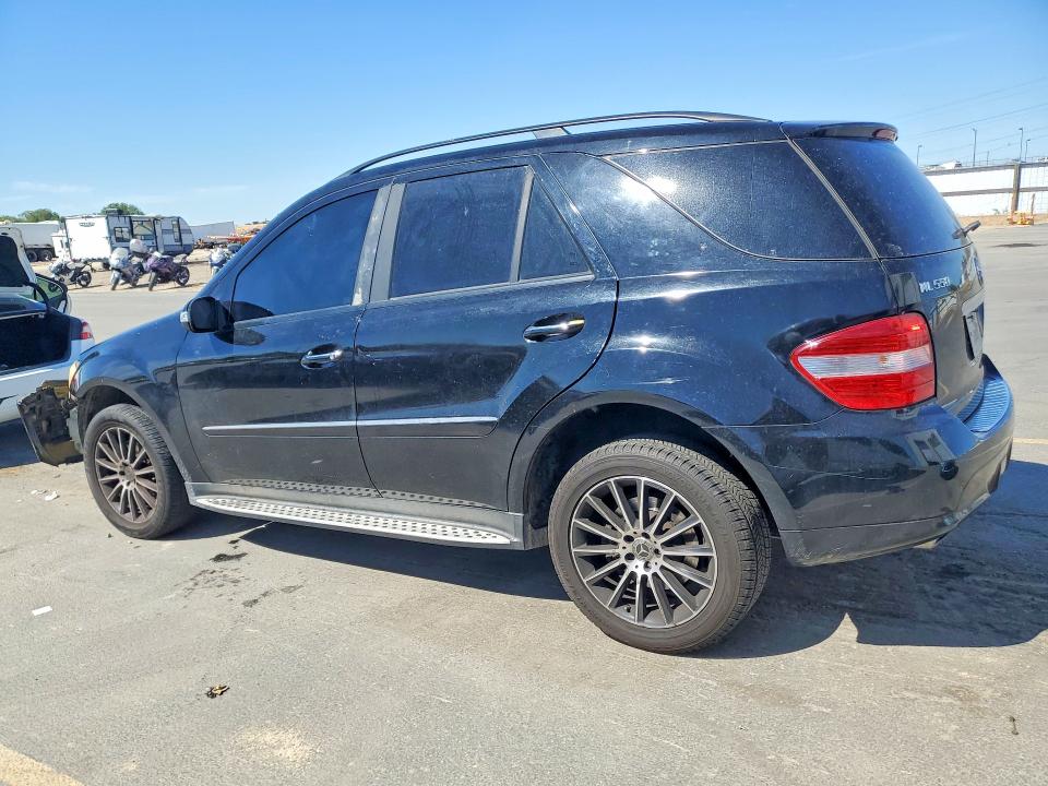 2008 Mercedes-benz Ml-class VIN 4JGBB72E48A359275 COPART salvage auction — FRONT END, ID - CERTIFICATE OF TITLE, sold $725 on 2026-07-02 (photo 2)
