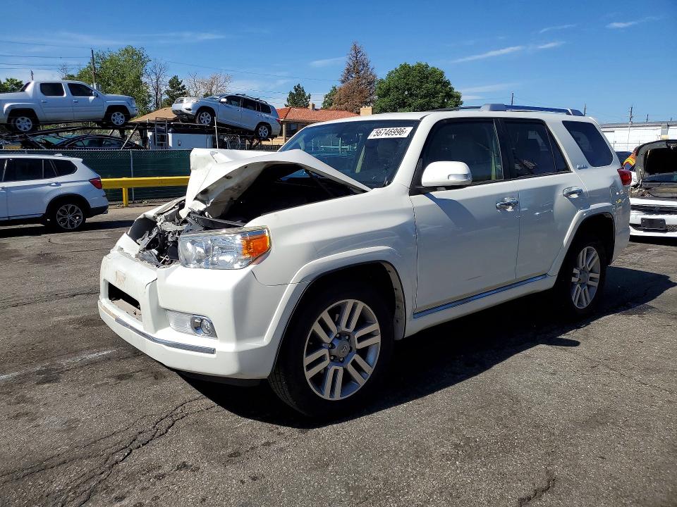 2011 Toyota 4runner VIN JTEBU5JR0B5068890 COPART salvage auction — FRONT END, Co - Public - Salvage Title, sold $2,600 on 2026-07-21 (photo 1)