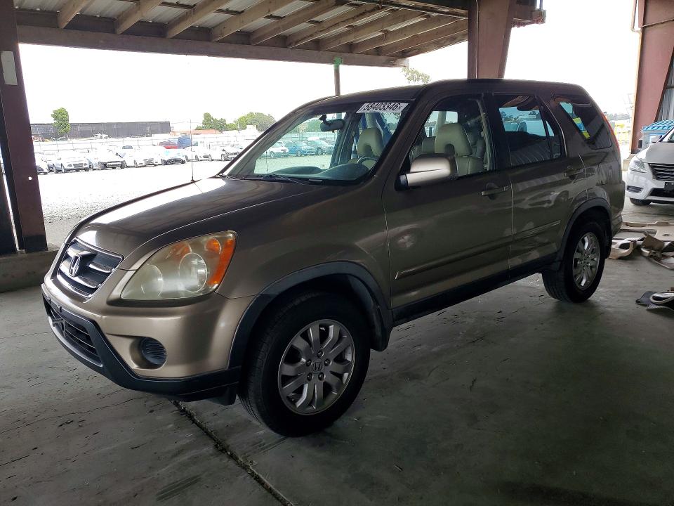 2006 Honda Cr-v VIN JHLRD78956C062320 COPART salvage auction — WATER/FLOOD, CA - SALVAGE CERTIFICATE, sold $1,650 on 2026-07-13 (photo 1)