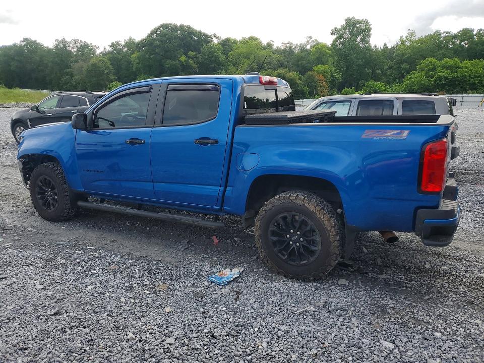 2022 Chevrolet Colorado VIN 1GCGTDEN3N1111967 COPART salvage auction — FRONT END, Ga - Cert Of Title-Salvage, sold $8,700 on 2026-07-30 (photo 2)