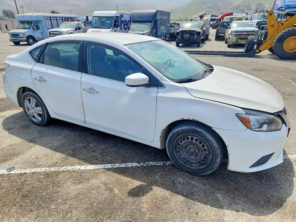 2016 Nissan Sentra VIN 3N1AB7AP0GY281366 COPART salvage auction — SIDE, Ca - Salvage Certificate, sold $875 on 2026-07-02 (photo 4)