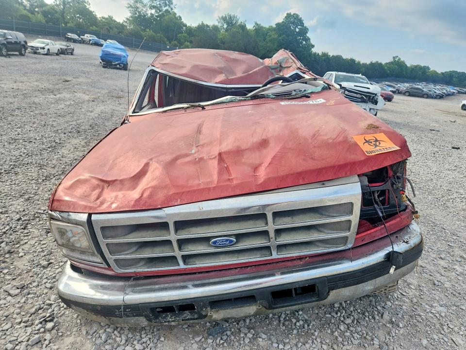 1997 Ford F250 VIN 1FTHX26F1VEA80490 COPART salvage auction — ALL OVER, Tn - Salvage Certificate, sold $1,300 on 2026-07-02 (photo 5)
