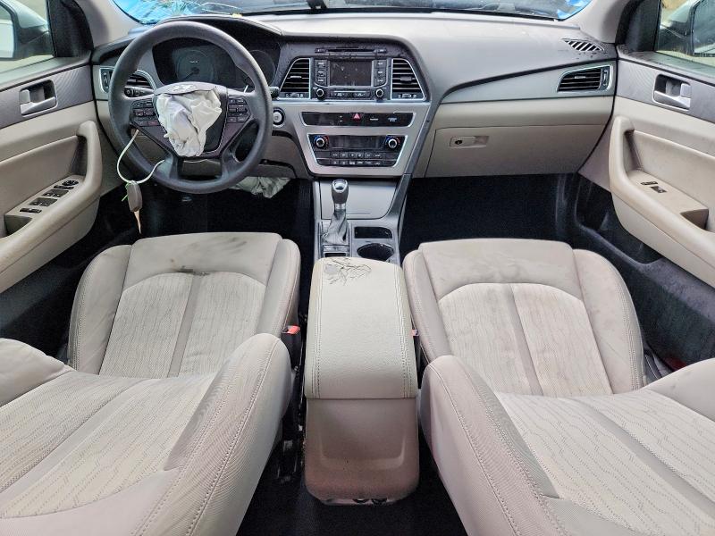 2016 Hyundai Sonata VIN KMHE24L17GA042032 COPART salvage auction — FRONT END, FL - CERT OF TITLE SLVG REBUILDABLE, sold $10 on 2026-07-28 (photo 8)