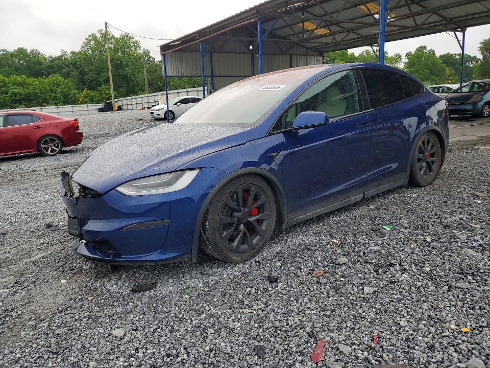 2023 Tesla VIN 7SAXCBE67PF383089 COPART salvage auction — FRONT END, Ga - Cert Of Title-Salvage, sold $18,200 on 2026-07-09 (photo 1)