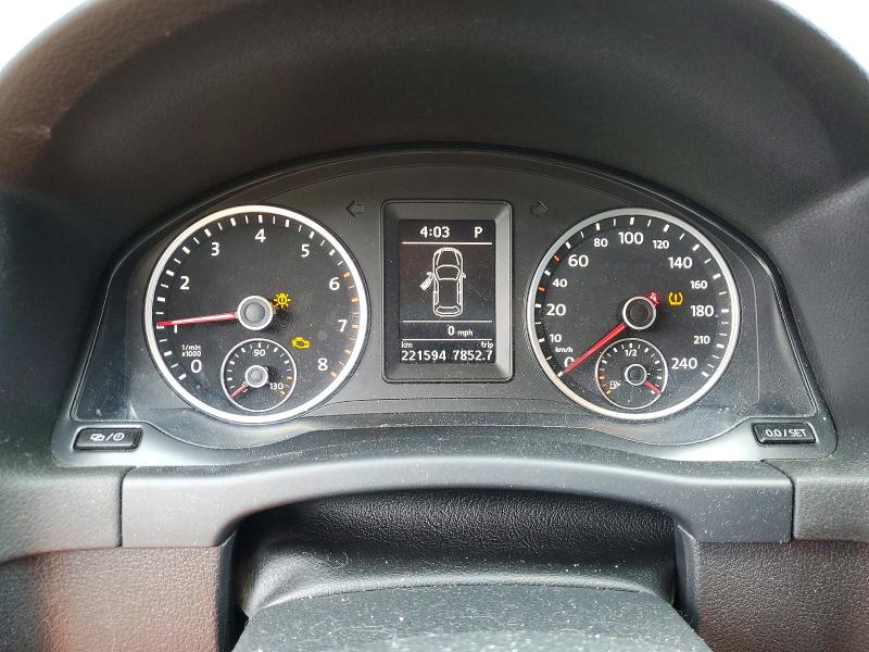 2016 Volkswagen Tiguan VIN WVGJV7AX0GW617864 COPART salvage auction — FRONT END, ON - PERMIT SALVAGE, sold $425 on 2026-07-16 (photo 9)