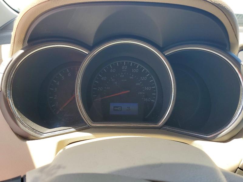 2011 Nissan Murano VIN JN8AZ1MU5BW067680 COPART salvage auction — FRONT END, Fl - Cert Of Title Slvg Rebuildable, sold $500 on 2026-07-10 (photo 9)