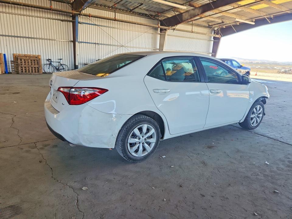 2015 Toyota Corolla VIN 5YFBURHE2FP327824 COPART salvage auction — FRONT END, CA - SALVAGE CERTIFICATE, sold $1,400 on 2026-07-23 (photo 3)