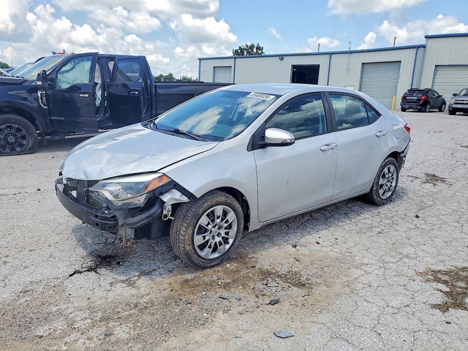 2016 Toyota Corolla VIN 2T1BURHE1GC631437 COPART salvage auction — FRONT END, Mo - Salvage Certificate Of Title, sold $3,200 on 2026-07-09 (photo 1)