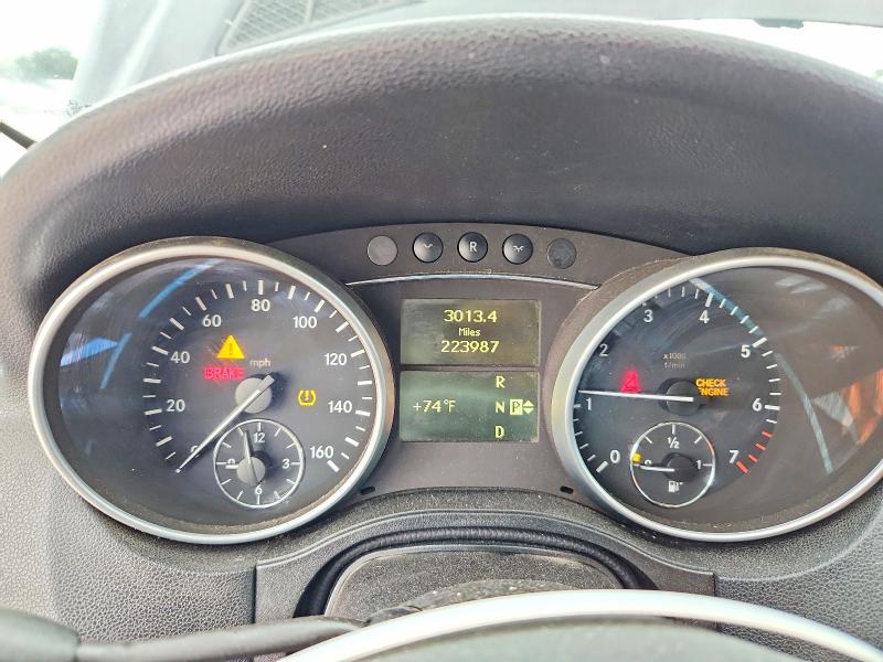 2010 Mercedes-benz Ml-class VIN 4JGBB8GB0AA568541 COPART salvage auction — FRONT END, Oh - Certificate Of Title, sold $375 on 2026-07-09 (photo 9)
