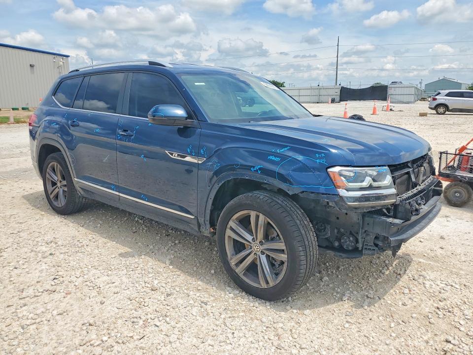 2018 Volkswagen Atlas VIN 1V2FR2CA0JC575424 COPART salvage auction — FRONT END, Tx - Salvage Vehicle Title, sold $4,850 on 2026-07-02 (photo 4)