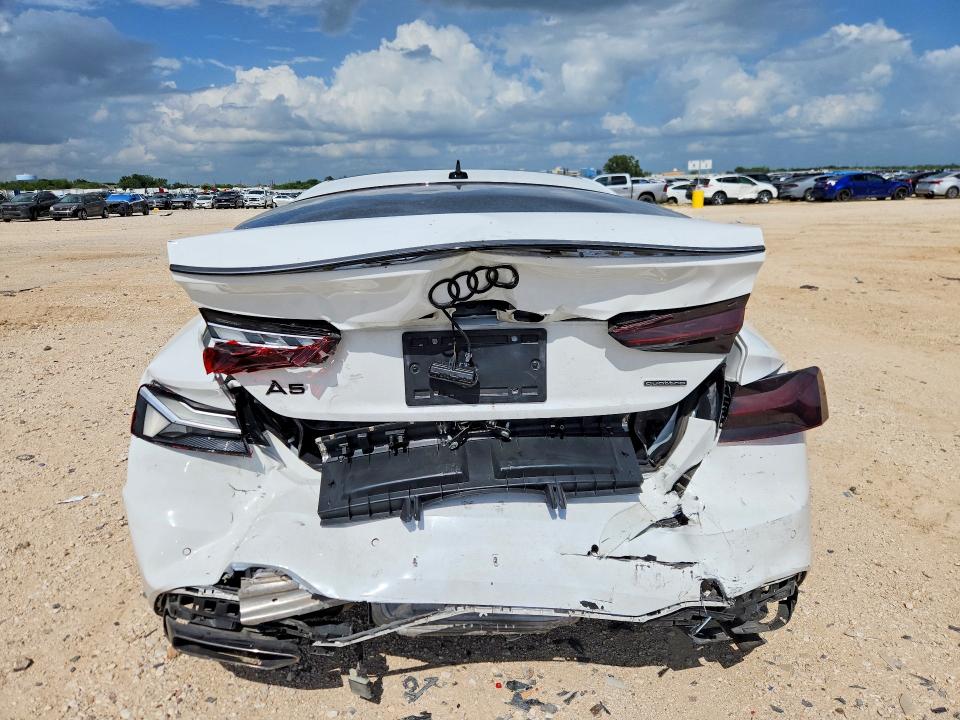 2023 Audi A5 VIN WAUFACF57PA050486 COPART salvage auction — REAR END, Tx - Salvage Vehicle Title, sold $3,400 on 2026-07-23 (photo 6)