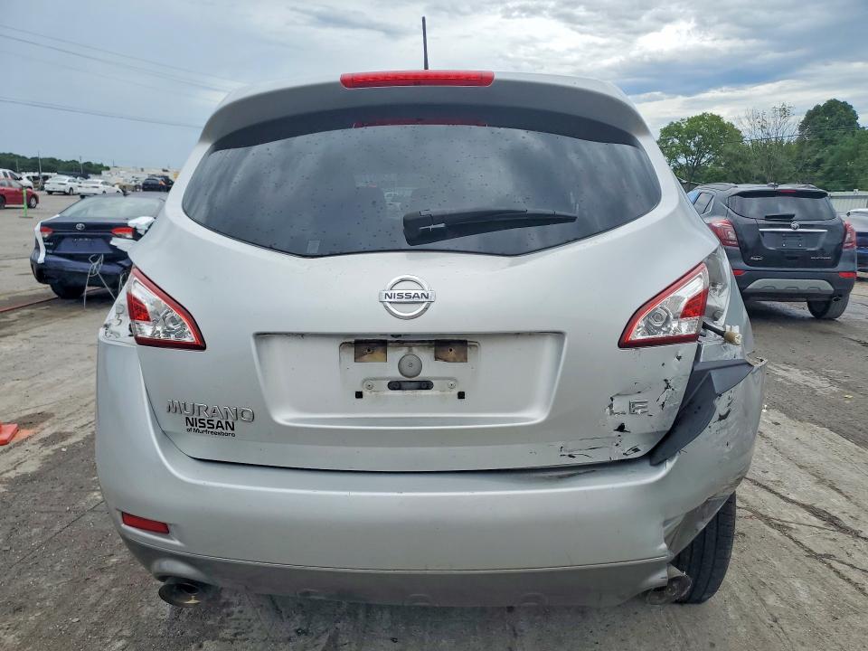 2014 Nissan Murano VIN JN8AZ1MU4EW414209 COPART salvage auction — FRONT END, Tn - Salvage Certificate, sold $450 on 2026-07-27 (photo 6)