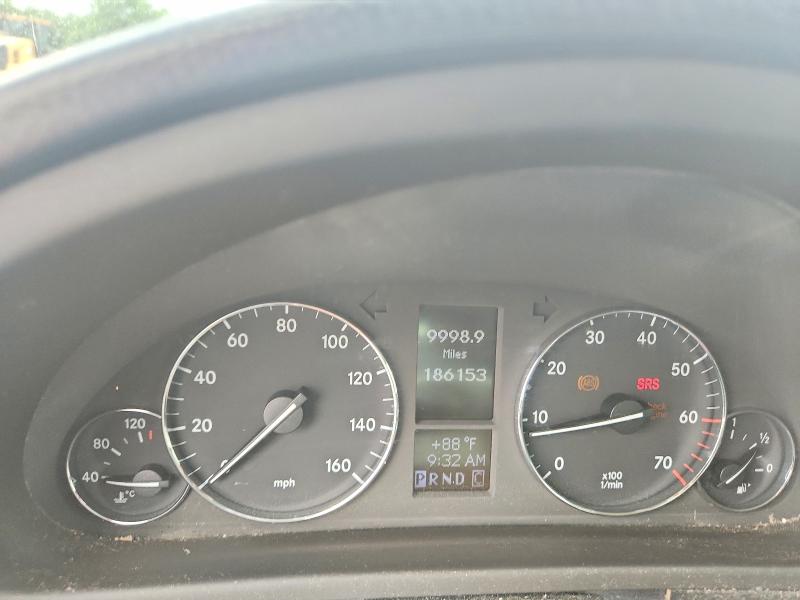2005 Mercedes-benz C-klasse VIN WDBRF61J65A724744 COPART salvage auction — REAR END, Ga - Cert Of Title-Salvage, sold $375 on 2026-08-18 (photo 9)
