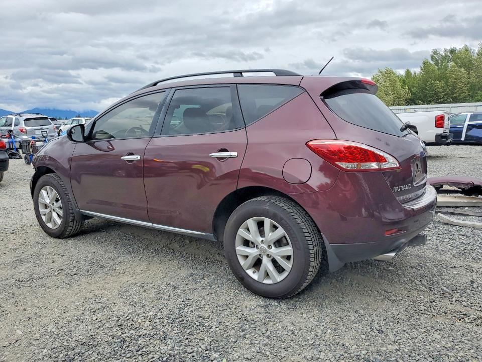 2014 Nissan Murano VIN JN8AZ1MU8EW421700 COPART salvage auction — FRONT END, Wa - Bill Of Sale, sold $1,000 on 2026-07-20 (photo 2)