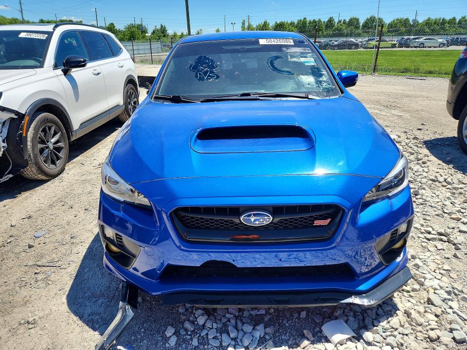 2017 Subaru Wrx VIN JF1VA2M66H9806287 COPART salvage auction — MINOR DENT/SCRATCHES, In - Certificate Of Title (P), sold $7,300 on 2026-07-31 (photo 5)