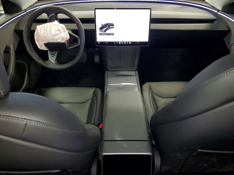 2025 Tesla Model 3 VIN 5YJ3E1EA1SF051470 COPART salvage auction — FRONT END, Mn - Cert Of Title-Salvage, sold $5,200 on 2026-07-28 (photo 8)