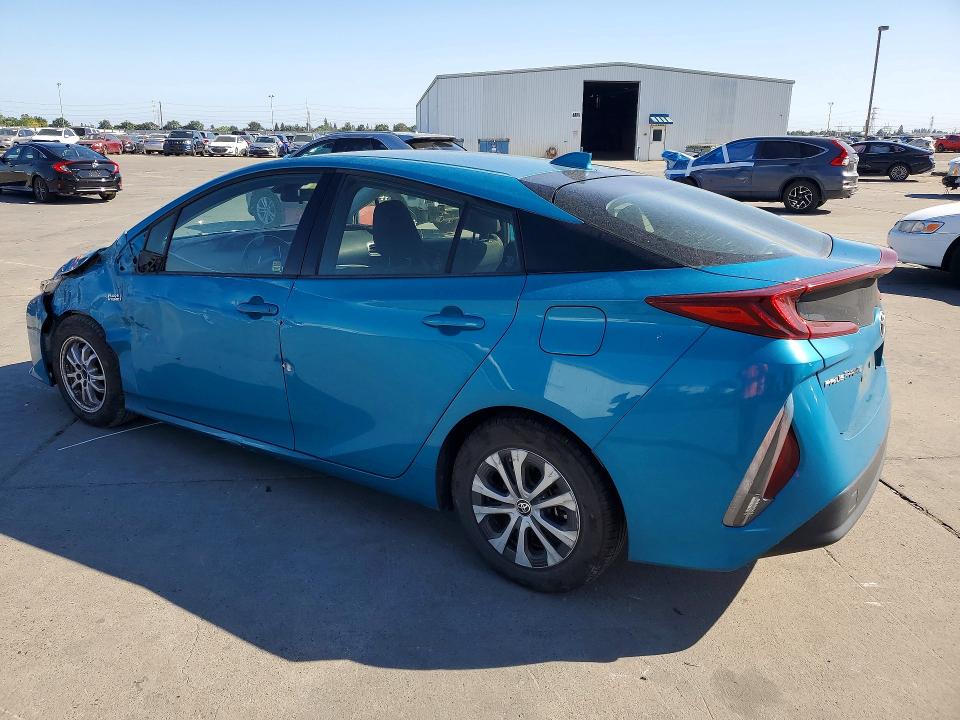 2020 Toyota Prius VIN JTDKARFPXL3123158 COPART salvage auction — FRONT END, Ca - Salvage Certificate, sold $4,650 on 2026-07-13 (photo 2)