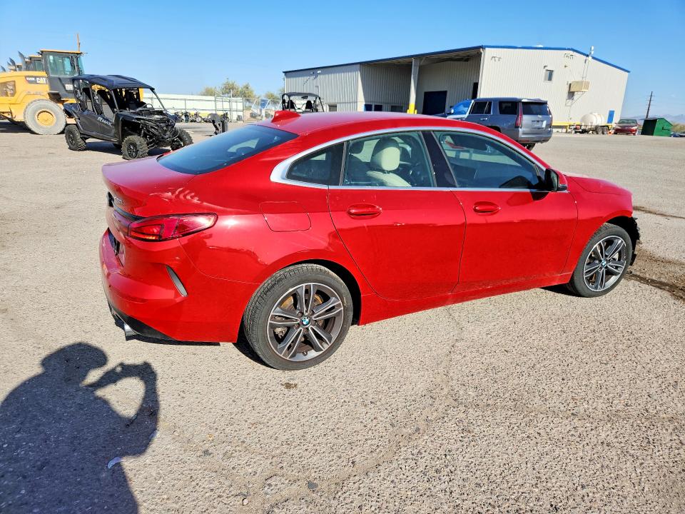 2022 BMW 2er VIN WBA53AK07N7J99608 COPART salvage auction — FRONT END, Az - Cert Of Title - Salvage, sold $4,550 on 2026-07-31 (photo 3)