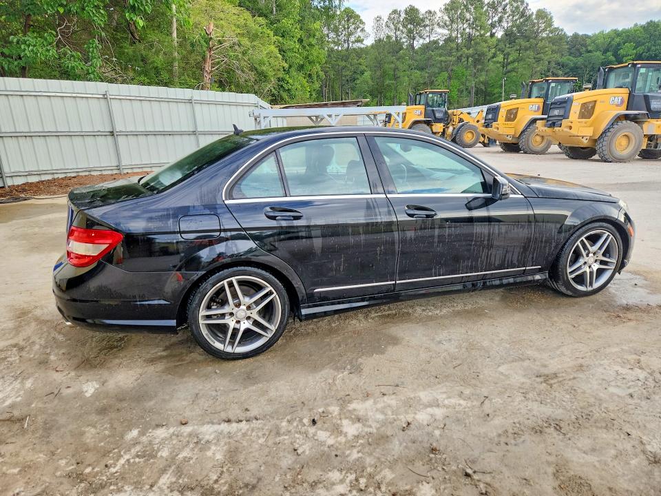 2010 Mercedes-benz C class VIN WDDGF5EB6AR123390 COPART salvage auction — FRONT END, IN - CERTIFICATE OF TITLE, sold $250 on 2026-07-09 (photo 3)