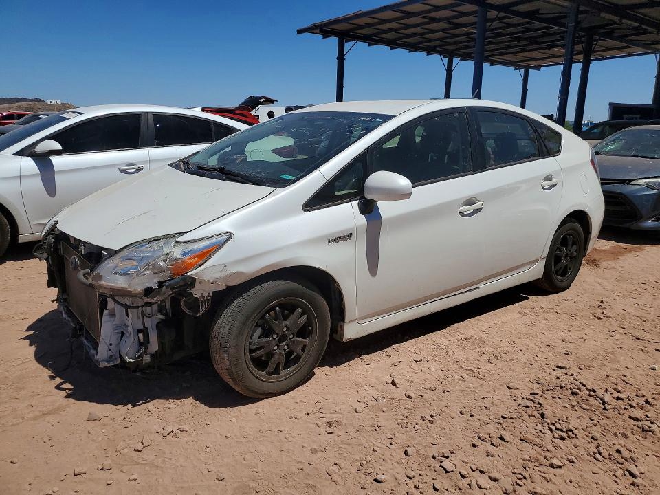 2013 Toyota Prius VIN JTDKN3DU8D0344481 COPART salvage auction — FRONT END, Az - Cert Of Title - Salvage, sold $3,350 on 2026-07-14 (photo 1)