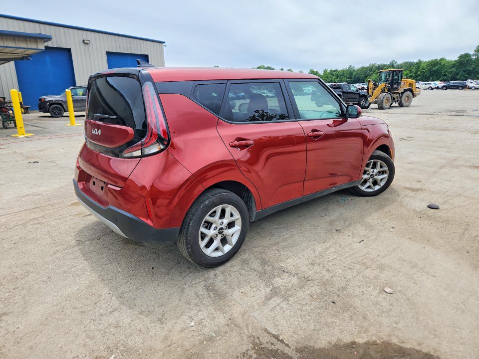 2025 Kia Soul VIN KNDJ23AU9S7264586 COPART salvage auction — SIDE, PA - CERTIFICATE OF SALVAGE, sold $125 on 2026-07-30 (photo 3)