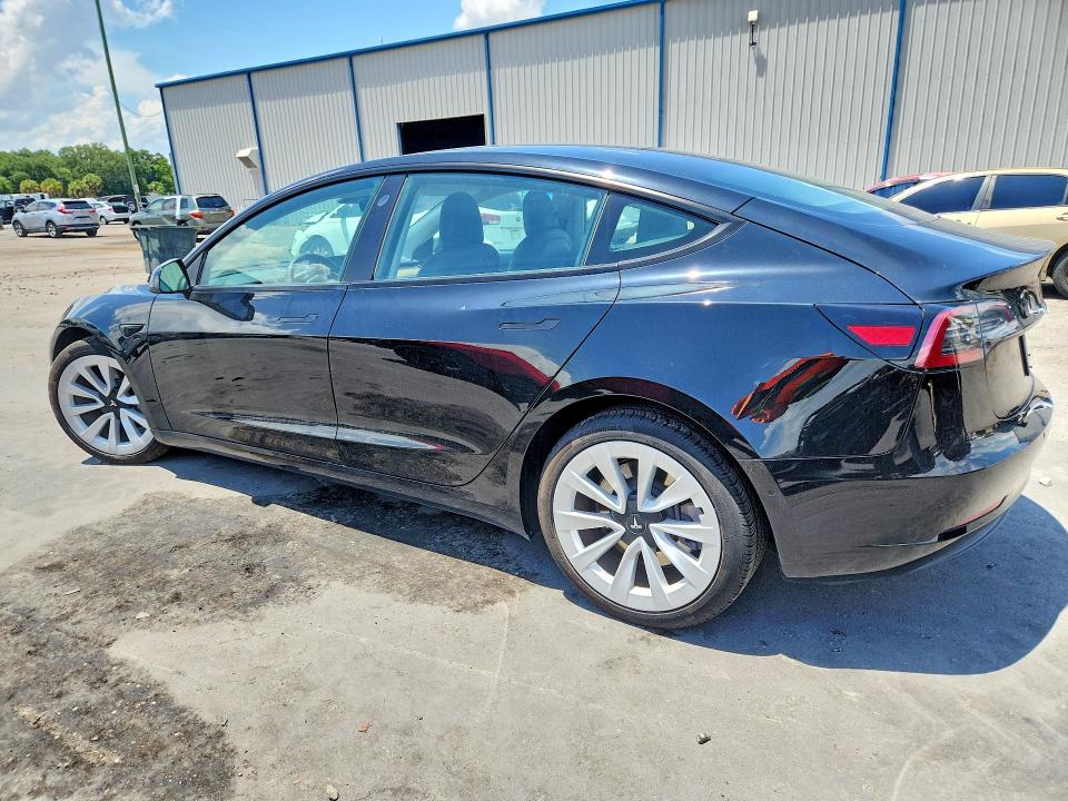 2021 Tesla VIN 5YJ3E1EA1MF023686 COPART salvage auction — FRONT END, FL - CERT OF TITLE SLVG REBUILDABLE, sold $7,100 on 2026-07-15 (photo 2)