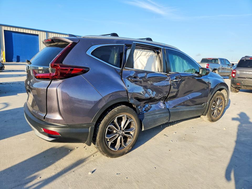 2022 Honda Cr-v VIN 7FARW1H85NE018481 COPART salvage auction — SIDE, Tx - Salvage Vehicle Title, sold $175 on 2026-07-21 (photo 3)