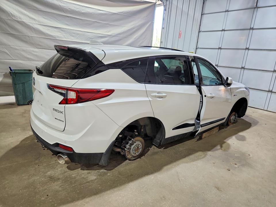 2024 Acura Rdx VIN 5J8TC2H80RL008378 COPART salvage auction — VANDALISM, Nh - Cert Of Title-Salvage, sold $14,700 on 2026-07-21 (photo 3)